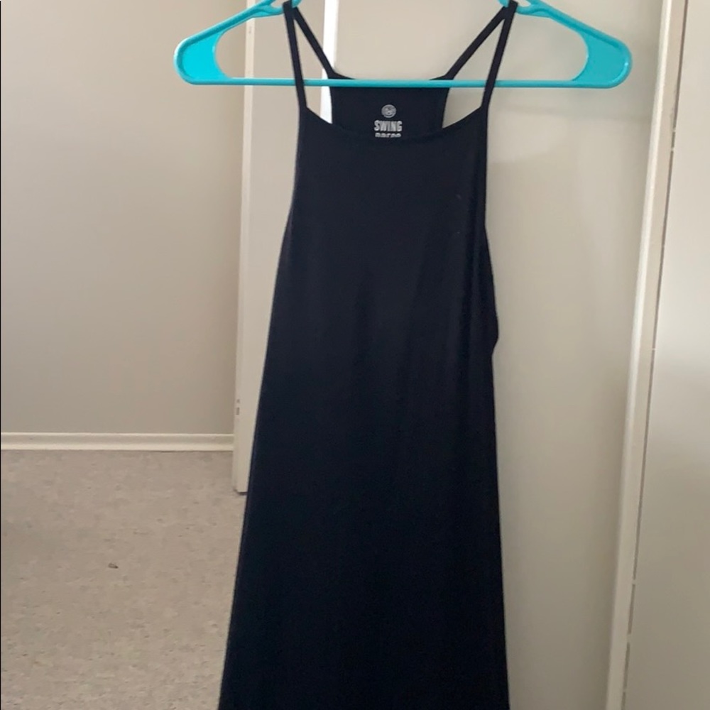 Very beautiful black swing dress.